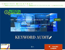Tablet Screenshot of precisiondigitalmedia.com